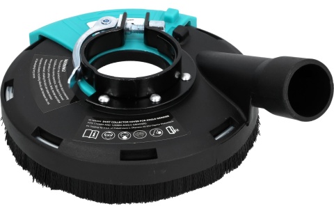Waart Osłona odpylająca do szlifierki kątowej 115 125 mm z adapterami i pierścieniami W18A604