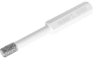 Waart Otwornica z nasypem diamentowym 6 mm, diament lutowany W22C706