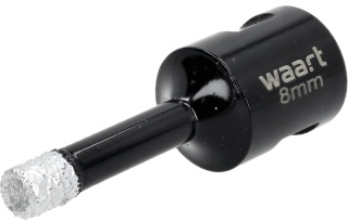 Waart Otwornica z nasypem diamentowym 8 mm, M14, diament lutowany W22C608