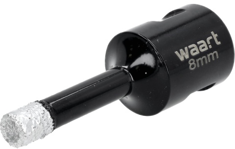 Waart Otwornica z nasypem diamentowym 8 mm, M14, diament lutowany W22C608