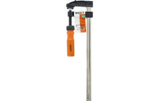 Waart Ścisk stolarski 50 x 250 mm, typ F, drewniany uchwyt, FSC 100%, certyfikat NC-COC-062817 W44B602