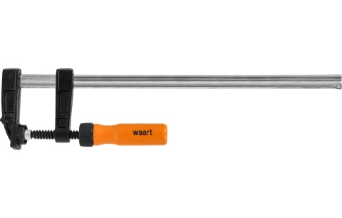 Waart Ścisk stolarski 50 x 250 mm, typ F, drewniany uchwyt, FSC 100%, certyfikat NC-COC-062817 W44B602