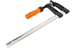 Waart Ścisk stolarski 80 x 300 mm, typ F, drewniany uchwyt, FSC 100%, certyfikat NC-COC-062817 W44B613