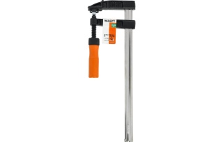 Waart Ścisk stolarski 80 x 300 mm, typ F, drewniany uchwyt, FSC 100%, certyfikat NC-COC-062817 W44B613