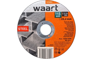 Waart Tarcza korundowa 115 x 2.0 x 22.2 mm, do stali W23M211