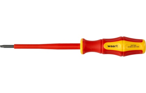 Waart Wkrętak izolowany 1000 V, płaski SL4 x 100 mm W30E213