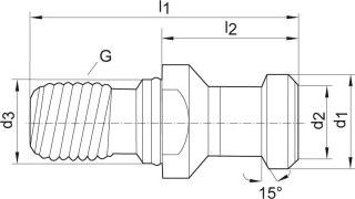 GÜHRING Wiertlo krete DIN338 HSSEtyp N,1,30mm GÜHRING