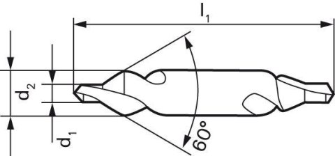 GÜHRING Wiertlo krete DIN345 HSS,szlifowane,typ N, chwyt MK 20mm GÜHRING