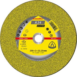 KLINGSPOR Tarcza do ciecia, odsadzana A24 Extra 125x2,5mm KLINGSPOR