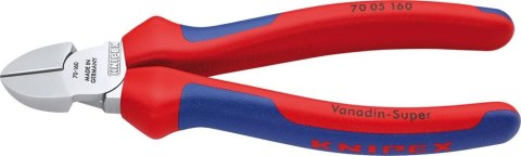 KNIPEX Szczypce tnące boczne, 160 mm, chromowane, 70 05 160, KNIPEX