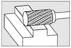 PFERD Maly frez trzpie.ze stop.tward.cylindr.0313 5 3mm 3x13mm Pferd