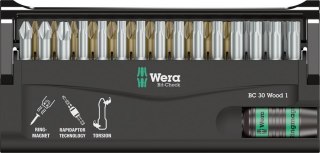 Wera Zestaw bitow Bit-Check 30 Wood 1 Wera