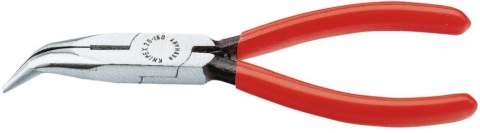 KNIPEX Szczypce tnące półokrągłe, radiowe, 160mm, wygięte, 25 21 160, KNIPEX