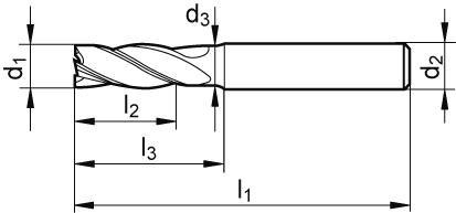 GÜHRING Wiertlo krete DIN345 HSS,szlifowane,typ N, chwyt MK 10mm GÜHRING