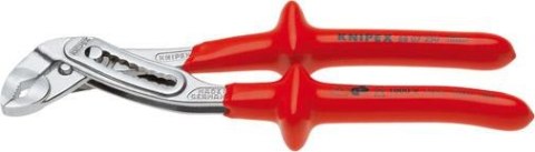 KNIPEX Szczypce nastawne do rur Alligator, VDE, 250mm, izolowane zanurzeniowo, 88 07 250, KNIPEX