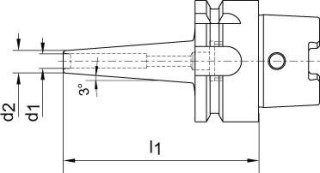 GÜHRING Wiertlo krete DIN340 HSSETiN,typ GU,6,8mm GÜHRING