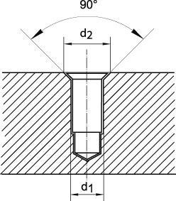 GÜHRING Wiertlo stopniowe krotkie HSS TiN, otwor pod gwint 90 M12 GÜHRING