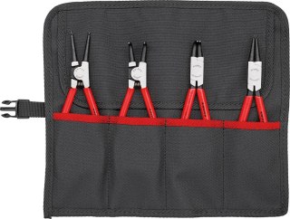 KNIPEX Zestaw szczypiec Segera do pierścieni osadczych, 4-cz. 00 19 56, KNIPEX