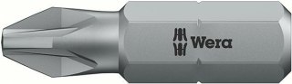 Wera Bit ciagliwo-twardy 1/4" DIN3126C6,3 PZ2x25mm Wera