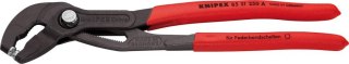 KNIPEX Szczypce do opasek zaciskowych z taśmy sprężynowej, 180 mm, 85 51 180 A, KNIPEX