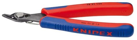 KNIPEX Szczypce tnące boczne, 125mm, dla elektroników, 78 31 125, KNIPEX