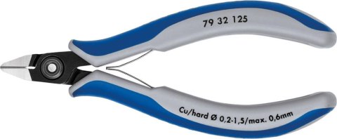 KNIPEX Szczypce tnące boczne, precyzyjne, 125 mm, 79 32 125, KNIPEX