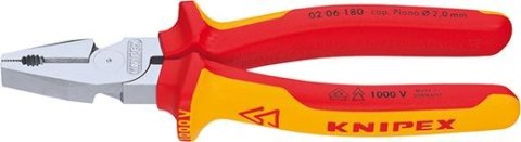 KNIPEX Szczypce uniwersalne VDE, 180 mm, 02 06 180, KNIPEX