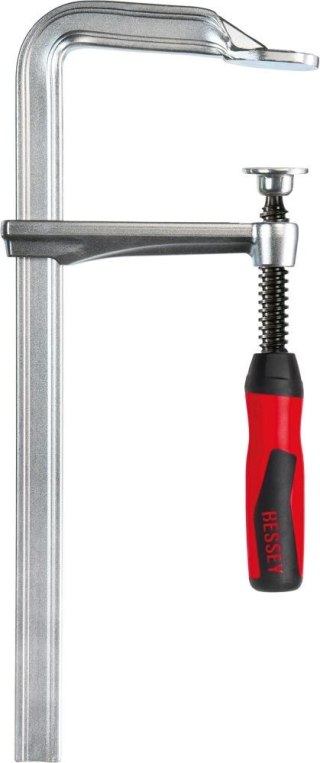 BESSEY Scisk srubowy,stalowy z rekojescia 2-kompon. 100x60mm BESSEY