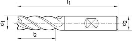 GÜHRING Wiertlo krete DIN345 HSS,szlifowane,typ N, chwyt MK 30,75mm GÜHRING