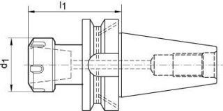 GÜHRING Wiertło kręte HSSE INOX 5mm GÜHRING