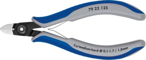 KNIPEX Szczypce tnące boczne, precyzyjne, 125 mm, 79 22 125, KNIPEX