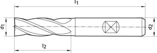 GÜHRING Wiertlo krete DIN338 HSSEszlifowane,typ Ti 9,10mm GÜHRING