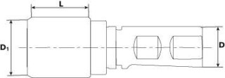 GÜHRING Wiertlo krete DIN338 HSSEtyp N,8,70mm GÜHRING