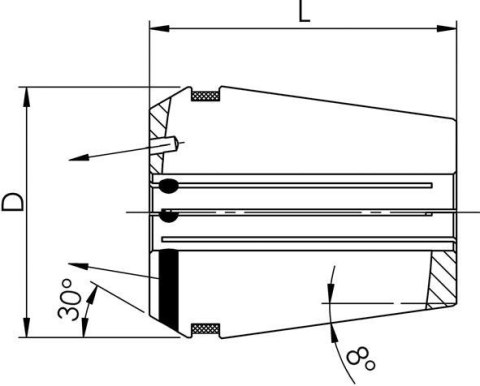 GÜHRING Wiertlo krete SL pelnoweglikowe, Z3,chwyt HA,5xD 9mm GÜHRING