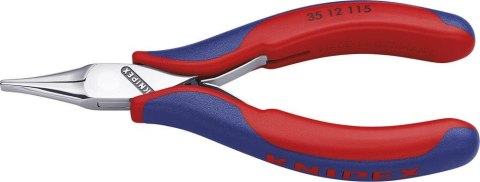 KNIPEX Szczypce chwytające płasko-szerokie dla elektroników, 115mm, 35 12 115, KNIPEX