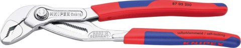 KNIPEX Szczypce nastawne do rur Cobra (chromowane) 300mm 87 05 300 KNIPEX