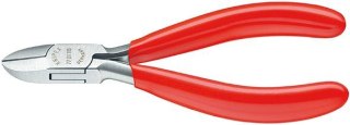 KNIPEX Szczypce tnące boczne dla elektroników, 130mm, 77 01 130, KNIPEX