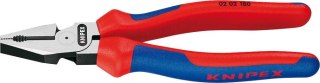 KNIPEX Szczypce uniwersalne, 225 mm, o zwiększonym przełożeniu, 02 02 225, KNIPEX