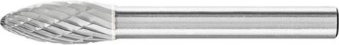 PFERD Frez trzpien.ze stopow twar,w kszt.plomienia B 1230 3PLUS 6mm 12x30mm AR120GR, Pferd PFERD Frez trzpien.ze stopow twar,w kszt.plomienia B 1230 3PLUS 6mm 12x30mm AR120GR, Pferd