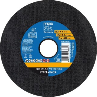 PFERD Tarcza do ciecia, prosta A46PPFS-INOX 115x1,6mm PFERD