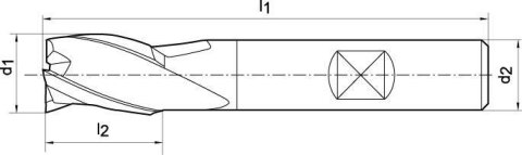 GÜHRING Wiertlo krete SL pelnoweglikowe, Z3,chwyt HA,5xD 8,50mm GÜHRING