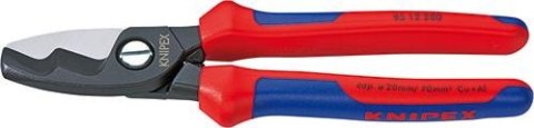 KNIPEX Nożyce do cięcia przewodów 200mm 	95 12 200 KNIPEX