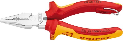 KNIPEX Szczypce uniwersalne VDE, 145mm, spiczaste, TT, 08 26 145 T, KNIPEX