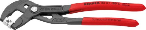 KNIPEX Szczypce do montażu opasek do węży CLIC, 180mm, 85 51 180 C, KNIPEX