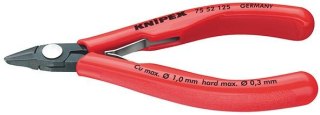 KNIPEX Szczypce tnące boczne dla elektroników, 125 mm, główka spiczasta, 75 52 125, KNIPEX