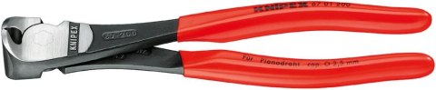 KNIPEX Szczypce tnące czołowe, 160 mm, o zwiększonym przełożeniu, 67 01 160, KNIPEX