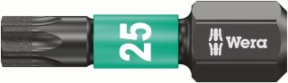 Wera Bit Impaktor 1/4" DIN3126C6,3, do srub z gniazdem Torx 25x25mm Wera