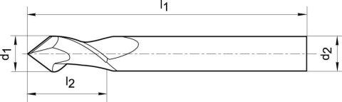 GÜHRING Wiertlo krete DIN338 HSSEtyp N,7,70mm GÜHRING