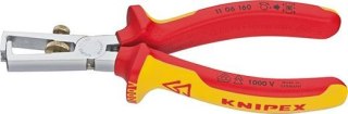 KNIPEX Szczypce do sciągania izolacji, 160mm, VDE, Fi 5,0mm, 11 06 160, KNIPEX