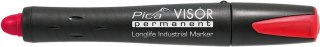 Pica Marker permanentny VISOR przemyslowy, czerwony Pica